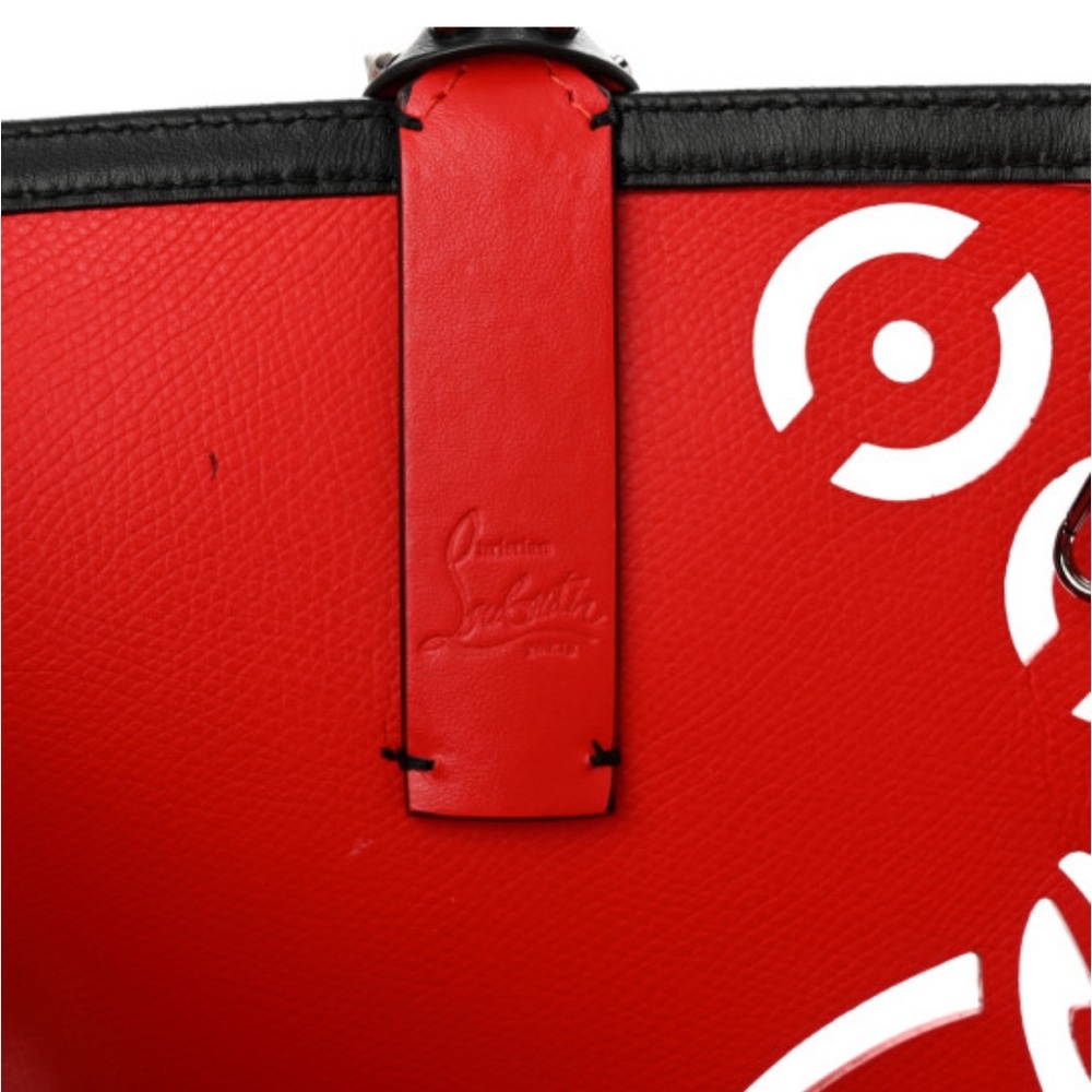 Christian Louboutin perforated tote w/ COA - Picture 12 of 13